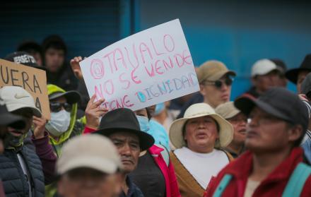 Protestas en Otavalo