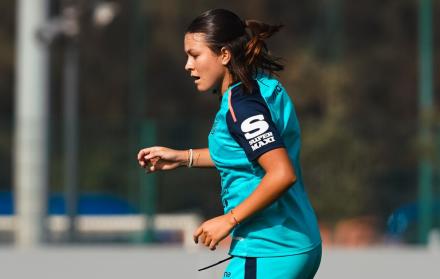 Ammy Flores defensa de Ecuador sub 17 para Marruecos 2025.