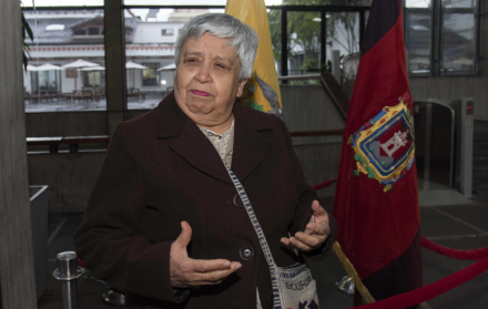 Rocío Bastidas es la presidenta del Cabildo Cívico de Quito.