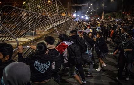 Manifestaciones en Perú