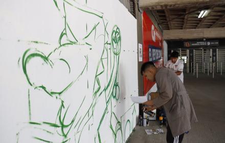 Liga de Quito, aniversario 107, hinchas, murales, estadio Rodrigo Paz, tu huella en Liga, LDU