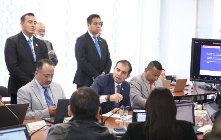 Ministro Harold Burbano