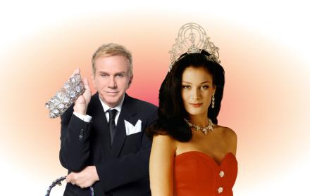 Osmel Souza y Dayanara Torres.