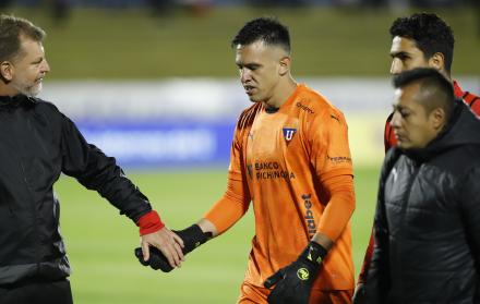 Liga de Quito vs. Palmeiras, Copa Libertadores 2025, Gonzalo Valle, arquero, lesión