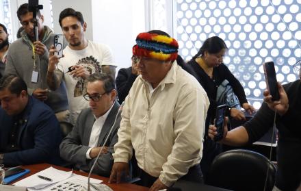 marlon vargas, presidente de la Conaie.