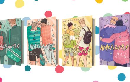 Colección de libros de Heartstopper