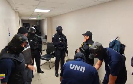 detención miembros ATM Guayaquil
