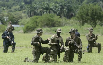 Fuerzas militares Estados Unidos y Panamá