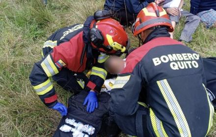 accidente de tránsito en Quito