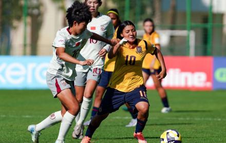 Selección Ecuador Sub 17 vs China