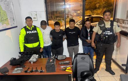 detenidos por robo de autopartes