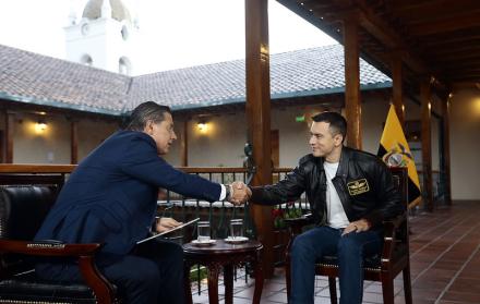 Entrevista de CNN con Daniel Noboa.