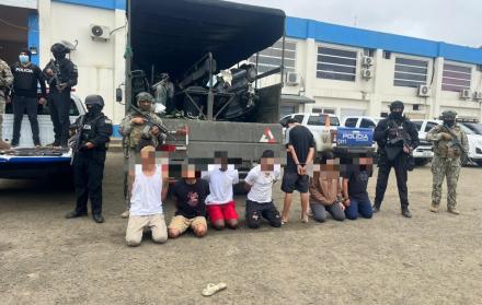 detenidos en Puerto López