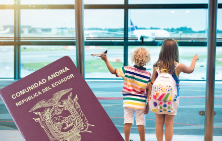 Sacar el pasaporte ecuatoriano a un menor no es complicado.