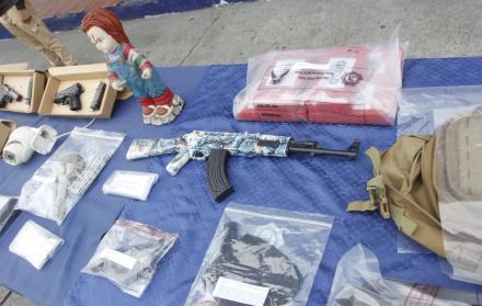 armas decomisadas en Durán