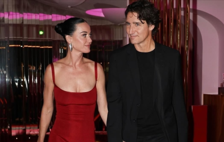 Katy Perry y Justin Trudeau