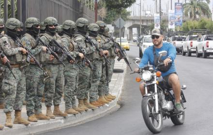 Militares en Durán, Guayas