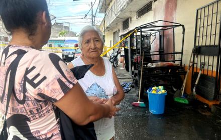 Incendio en el Guasmo