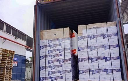 Ecuador exporta 6.600 cajas de atún a Dubái.