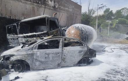 accidente de tránsito en Quito