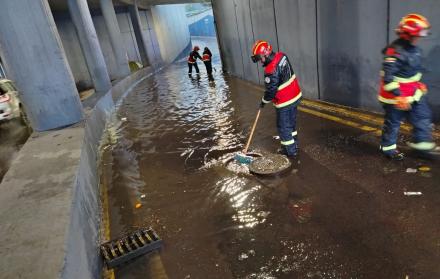 inundaciones en el paso deprimido de la 12 de octubre