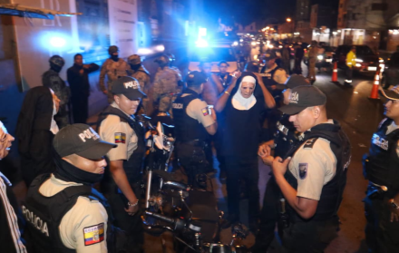 Operativos en la rodada del terror.