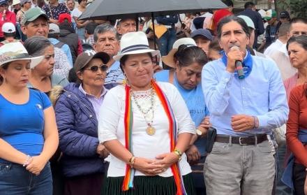 Yaku Pérez cuestionó que Fiscalía no realizó la investigación de las pruebas por la denuncia de supuesto tráfico de influencias contra Daniel Noboa y Lavinia Valbonesi.