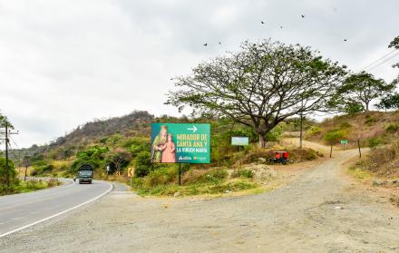 mirador del cerro Santa Ana en Samborondón