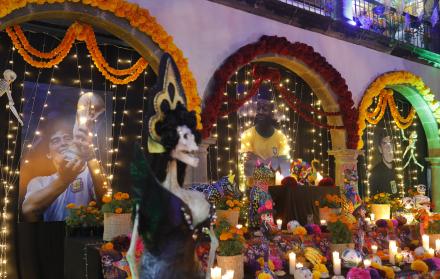 Pelé, Maradona, altar de muertos, Día de Muertos, Día de difuntos, México, Mundial 2026