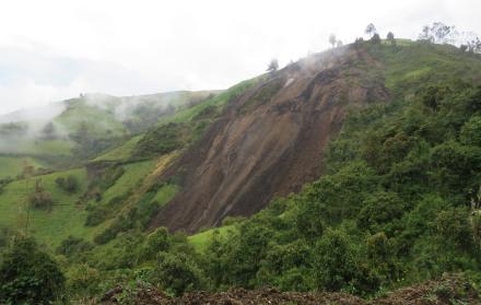 Aluvión en Riobamba