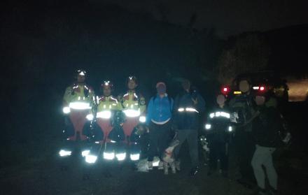 rescate a personas en el Rucu Pichincha