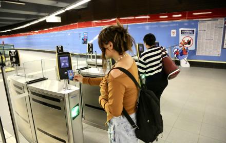 Usuarios Metro de Quito