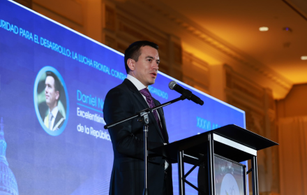 Daniel Noboa estuvo en la Asamblea del Consejo Empresarial de la CEAL.