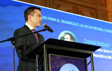 El anunció se dio después de una reunión de Daniel Noboa con Jordan Schwartz, vicepresidente ejecutivo del BID, y Roberto Izurieta, director por Ecuador.