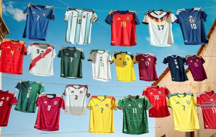 Camisetas adidas selecciones 2025