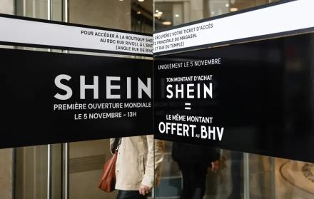 Tienda física de Shein en Francia