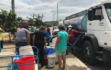 Corte de agua en Guayaquil