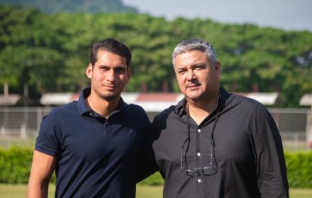 Xavier Cevallos y Emilio Pisco