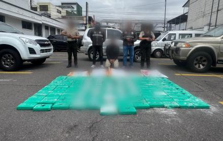 Decomiso de droga Quito