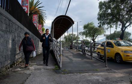 paradas abandonadas en Quito