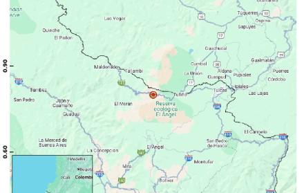 Temblor en Ecuador este 9 de noviembre.