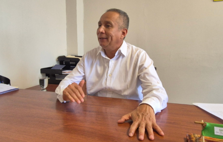 Galo Meza, alcalde de Balzar.