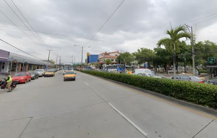 avenida Agustín Freire en La Garzota