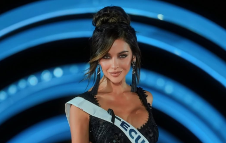 Nadia Mejía, representante de Ecuador en eL Miss Universe 2025.