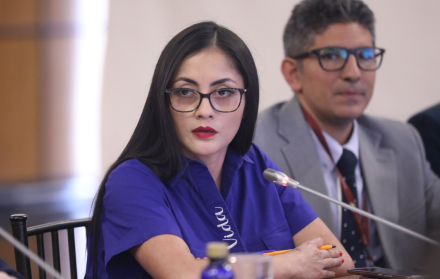 Viviana Veloz, asambleísta de la Revolución Ciudadana, dijo que no es tiempo para hablar de candidatos a la Constituyente.