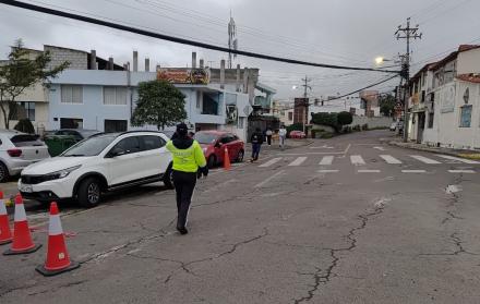 Los uniformados de la AMT suelen controlar que los conductores cumplan con la restricción del Pico y placa.