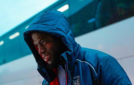 Enner Valencia en Toronto para el partido del 13 de noviembre.