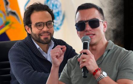 Edgar Lama y Daniel Noboa