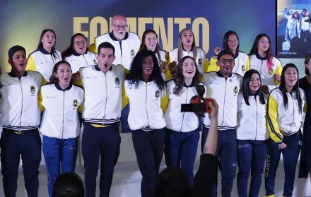 Deportistas ecuatorianos, empresa privada, apoyo, Fundación Crisfe