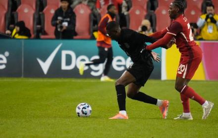 Joel Ordóñez estuvo presente ante Canadá.